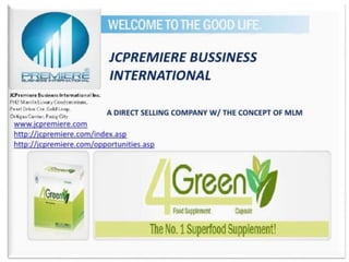 JC Premiere Products & Compensation