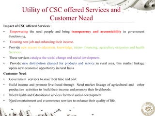 SUSTAINABILITY AND VIABILITY OF COMMON SERVICE CENTERS(CSC) :Internet ...