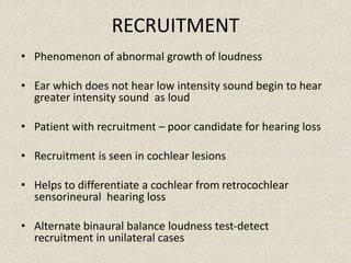 Assessment of Hearing | PPT