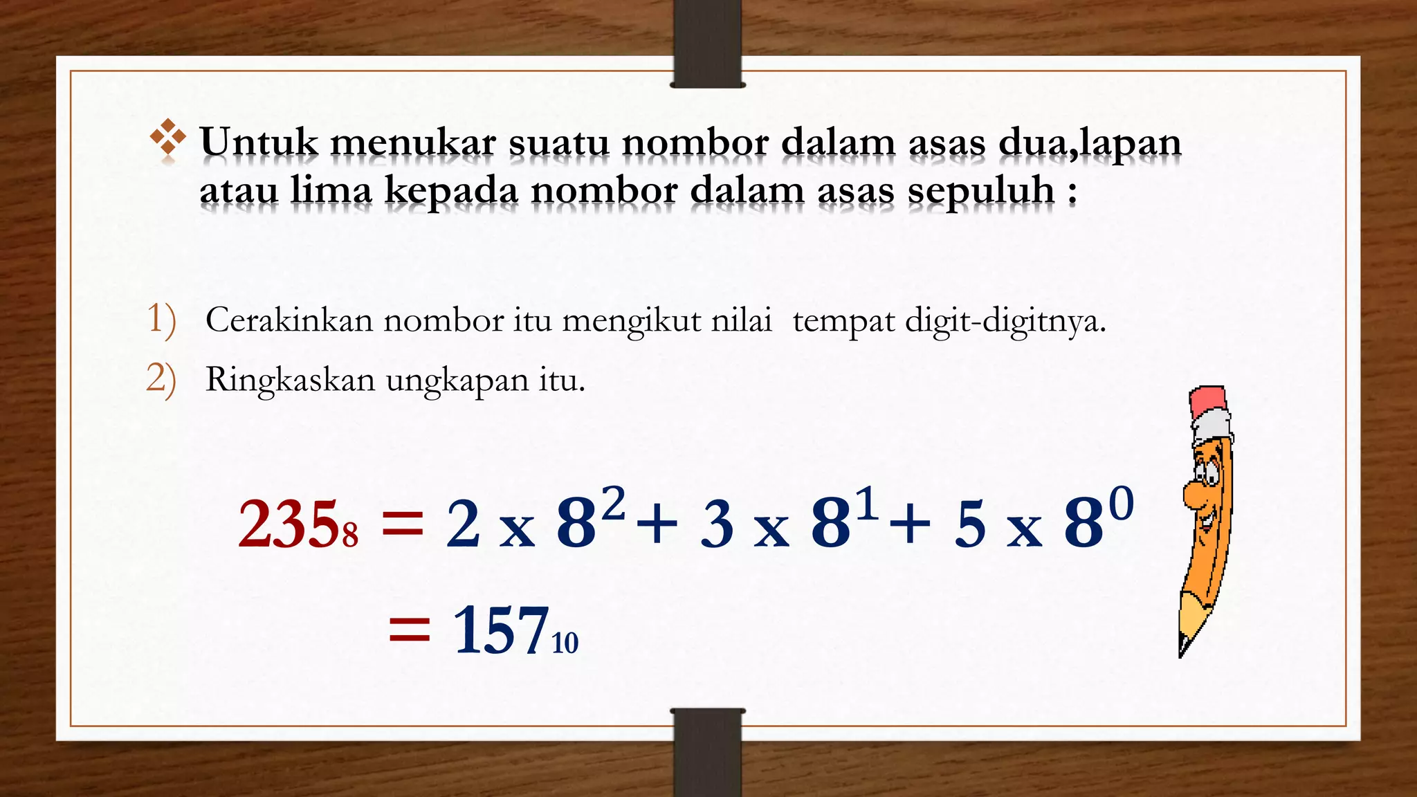 Matematik form 5 BAB 1 | PPTX