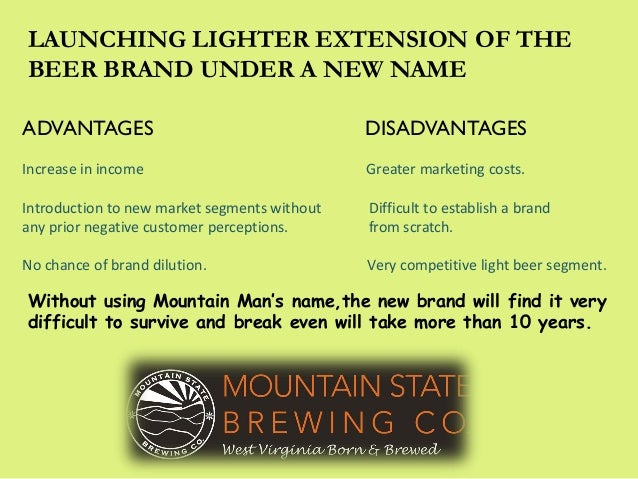 the mountain man brewing company expansion essay sample mountain man brewing company case