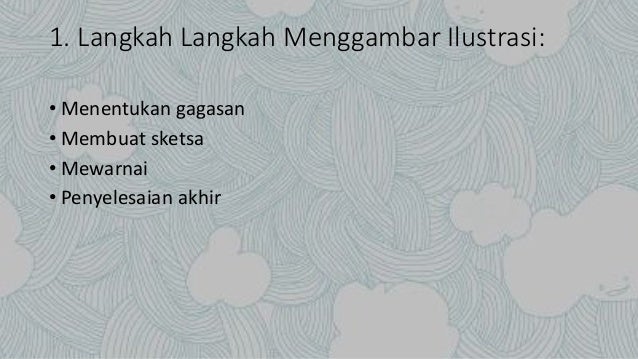  Langkah  Langkah  Membuat Gambar Ilustrasi 