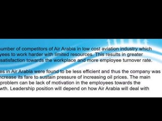 AIR ARABIA CASE STUDY