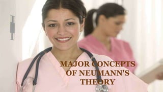 MAJOR CONCEPTS
OF NEUMANN'S
THEORY
 