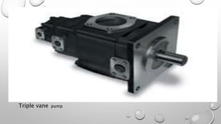 Triple vane pump
 