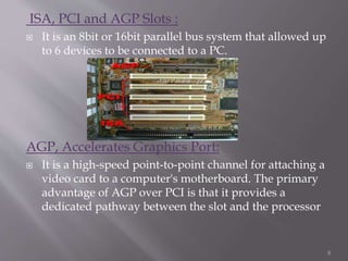 THE COMPUTER MOTHERBOARD AND ITS COMPONENTS | PPT