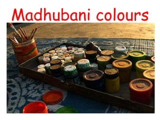 Different categories of
Madhubani Art
• TRADITIONAL
• CONTEMPORARY
• MONOCHROMATIC
• TATTOO
• ANIMALS AND BIRDS
 