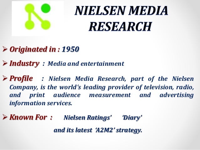 nielsen media research case study