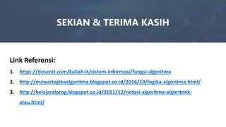 Presentasi Algoritma Pemrograman | PPTX