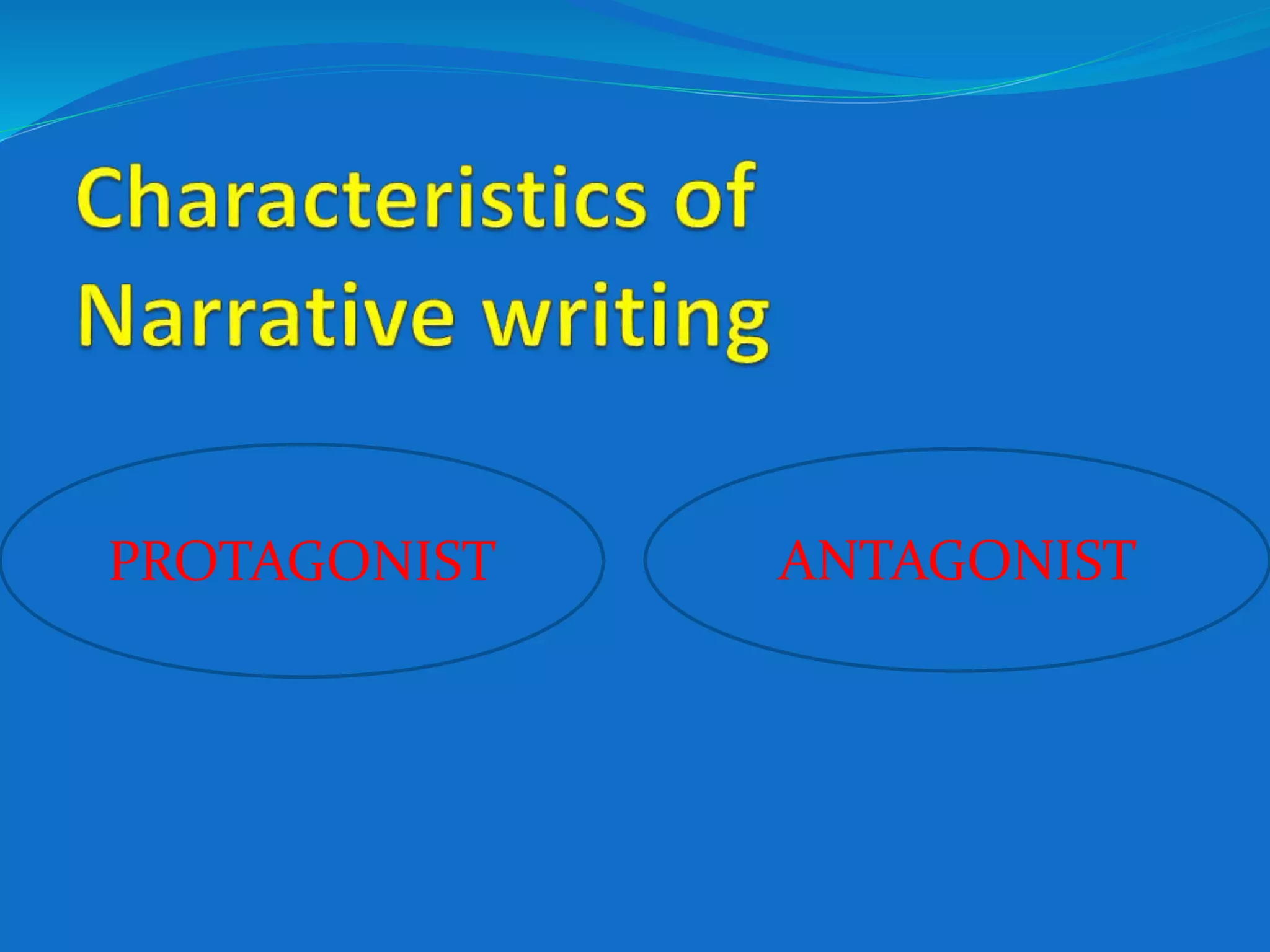 narration and paragraph development | PPTX