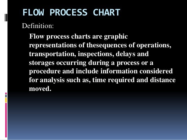 Time Study Flow Chart