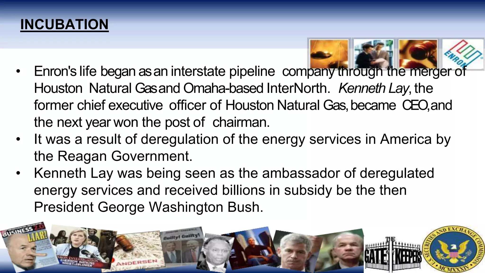 Internorth Enron Corporation - Corporate Failure | PPTX