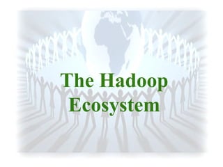 The Hadoop
Ecosystem
 