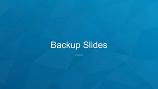Backup Slides
 