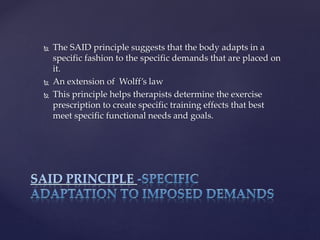 RESISTANCE EXERCISE FOR MUSCLE IMPAIRED PERFORMANCE | PPTX