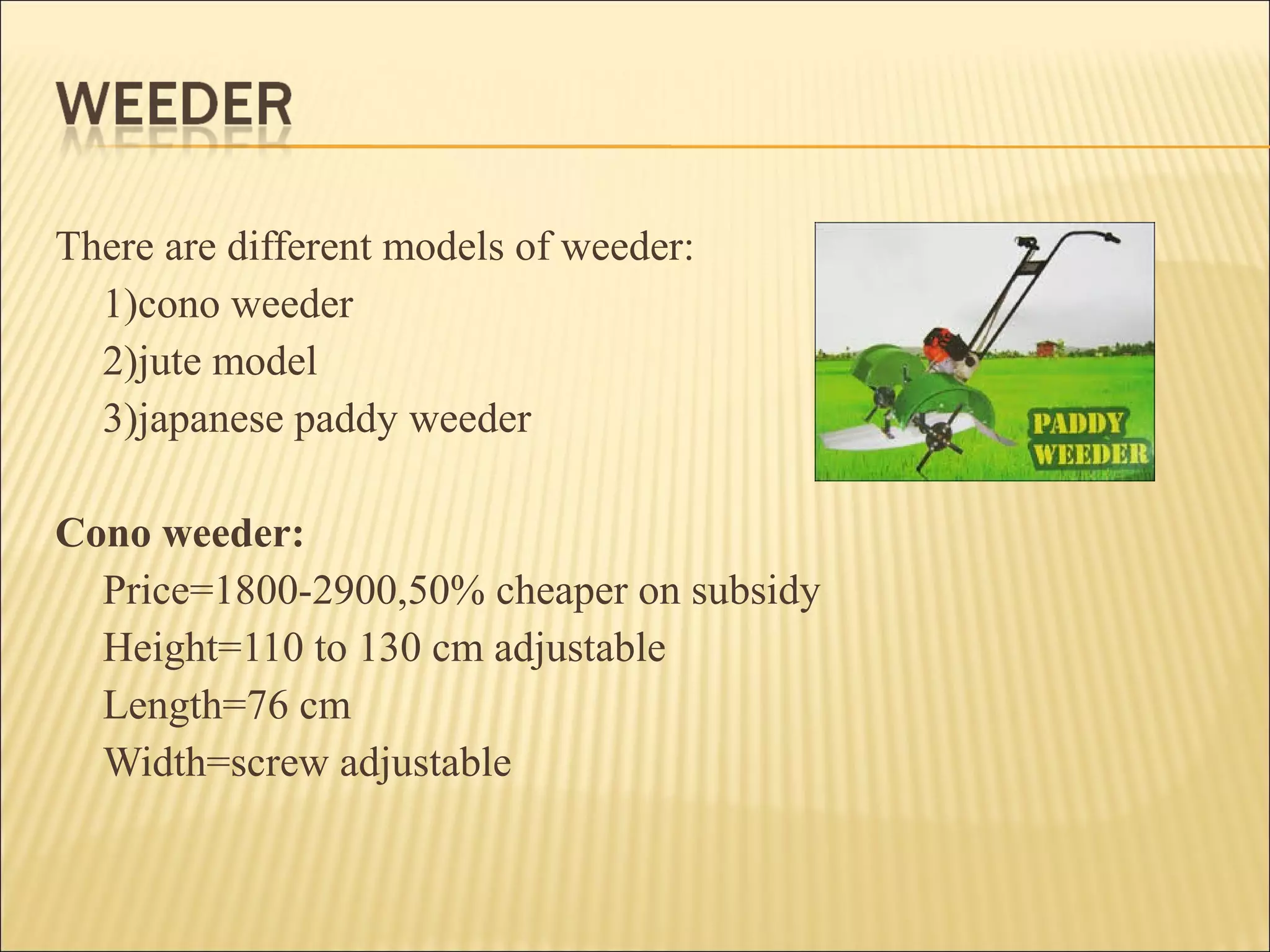 Case Study on mechanization in cultivation of paddy crop in gujarat ...
