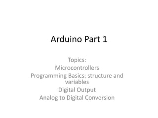 Introduction Arduino uno | PPT