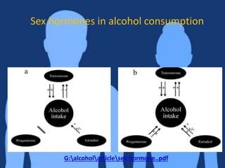 Sex hormones in alcohol consumption
G:alcoholarticlesex hormone..pdf
 