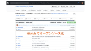 GitHub でオープンソース化
 