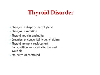 Thyroid Disorder
 