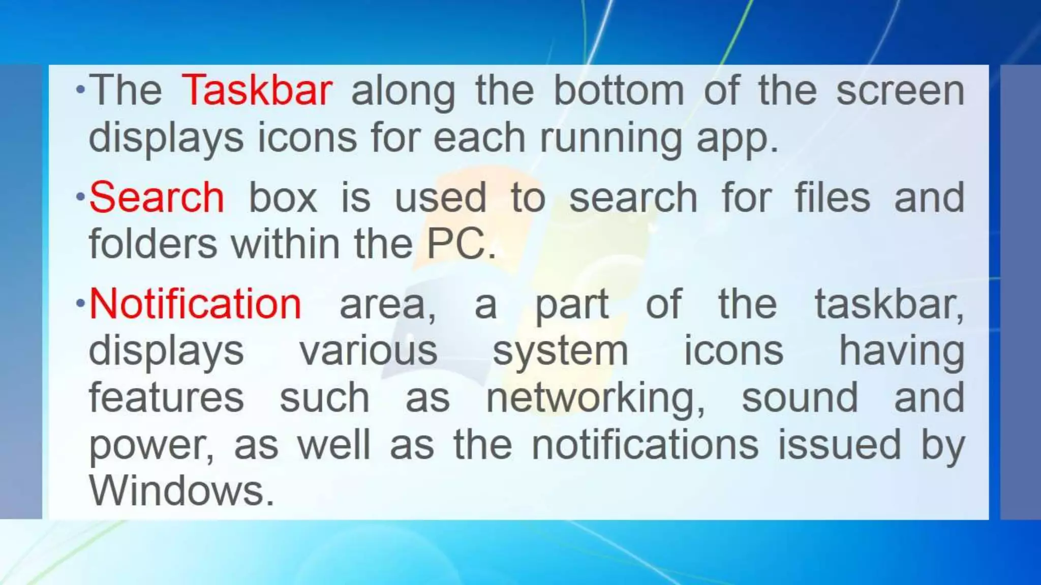 Windows 7 Operating System