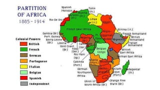 Αποικιοκρατία/ Ιμπεριαλισμός ( Η Ευρώπη και ο κόσμος) ΧΑΡΤΕΣ