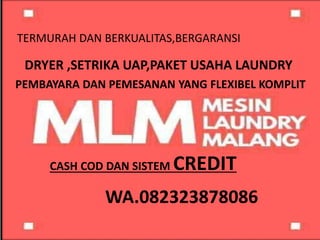 mesin pengering pakaian malang,082323878086 | PPTX