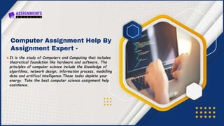 Computer Science Assignment Help | PPT