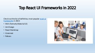 Best React UI Frameworks | PPT
