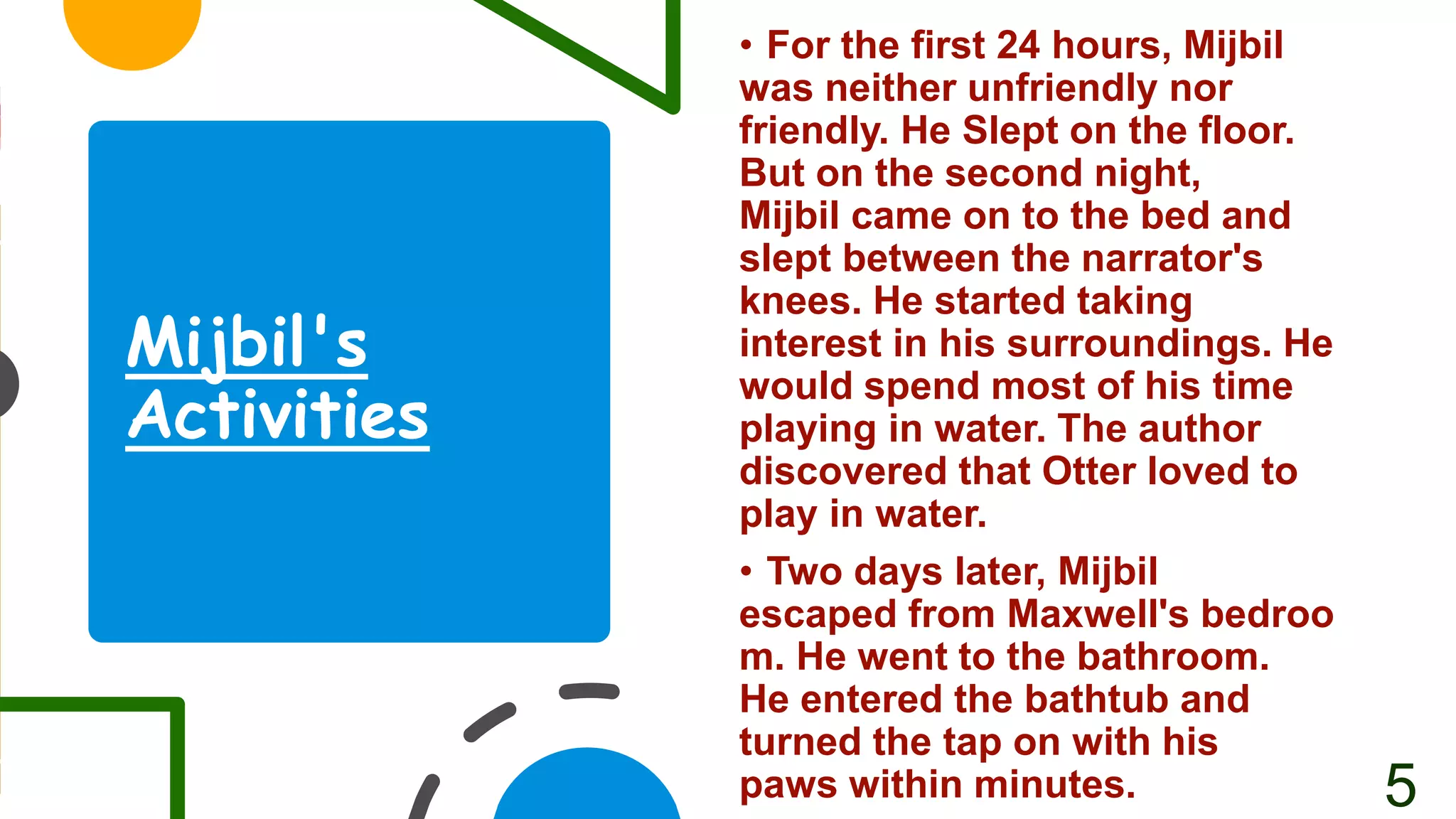 Mijbil The Otter Class 10.pptx