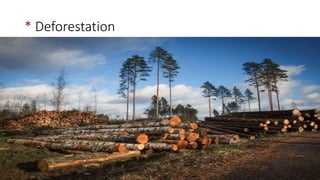 Causes and Effects of climate change | PPTX