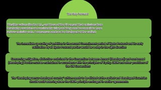 The Way Forward
Wealthy nations like the U.S., and those of the EU argued that emissions from
developing countries are consistently rising and they need to commit to more
serious emission cuts. A consensus needs to be developed at the earliest
The immediate up scaling of ambition in the second Commitment period of Kyoto Protocol and its early
ratification by all Kyoto Protocol parties would be a step in the right direction.
Concerning mitigation, distinction enshrined in the Convention between Annex I (Developed) and nonAnnex I
(developing) Parties must be maintained in accordance with the principles of Equity, CBDR and other provisions of
the UN Conventions
The ‘developing versus developed country’ schism needs to be diluted at the earliest and Developed Countries
should avoid watering down the CBDR principle envisaged in earlier agreements.
 