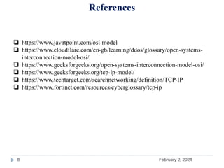 OSI Model VS TCP/IP Model|| Difference Between them | PPTX image.