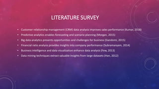 Presentation of internship about data analysis | PPTX