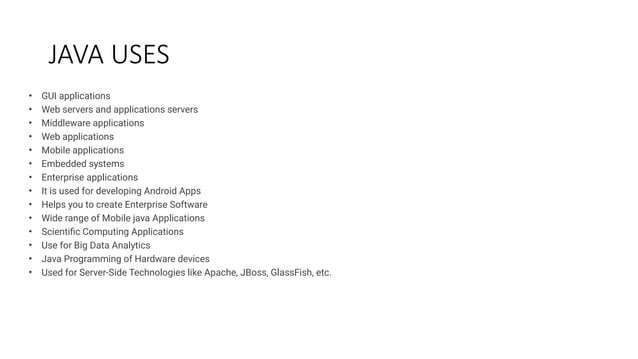 Presentation2.ppt java basic core ppt . | PPT
