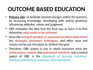 PRESENTATION OUTCOME BASED EDUCATION TRAINING | PPTX