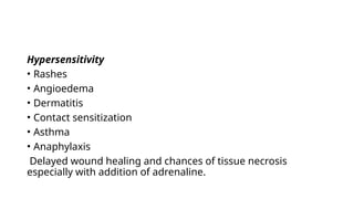 Local anesthesia Presentation (2).pptx final | PPTX