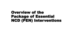 Presentation for Non Communicable Disease.pptx