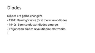 Presentation of semiconductors basics for engineers | PPTX
