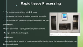 tissue processing in surgical pathology in laboratories | PPTX