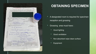 tissue processing in surgical pathology in laboratories | PPTX