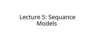 Understanding Sequential Data and Sequence Models in Machine Learning ...