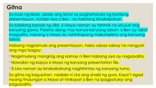 Parallelism Tagalog lesson 3 foreshadowing, parallelism, simultaneity- filipino ...