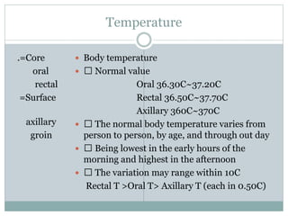 GENERAL PHYSICAL EXAMINATION | PPTX