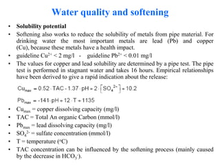 Water Quality Control and Treatment Water Treatment 
