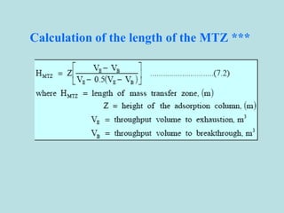 Calculation of the length of the MTZ ***
 