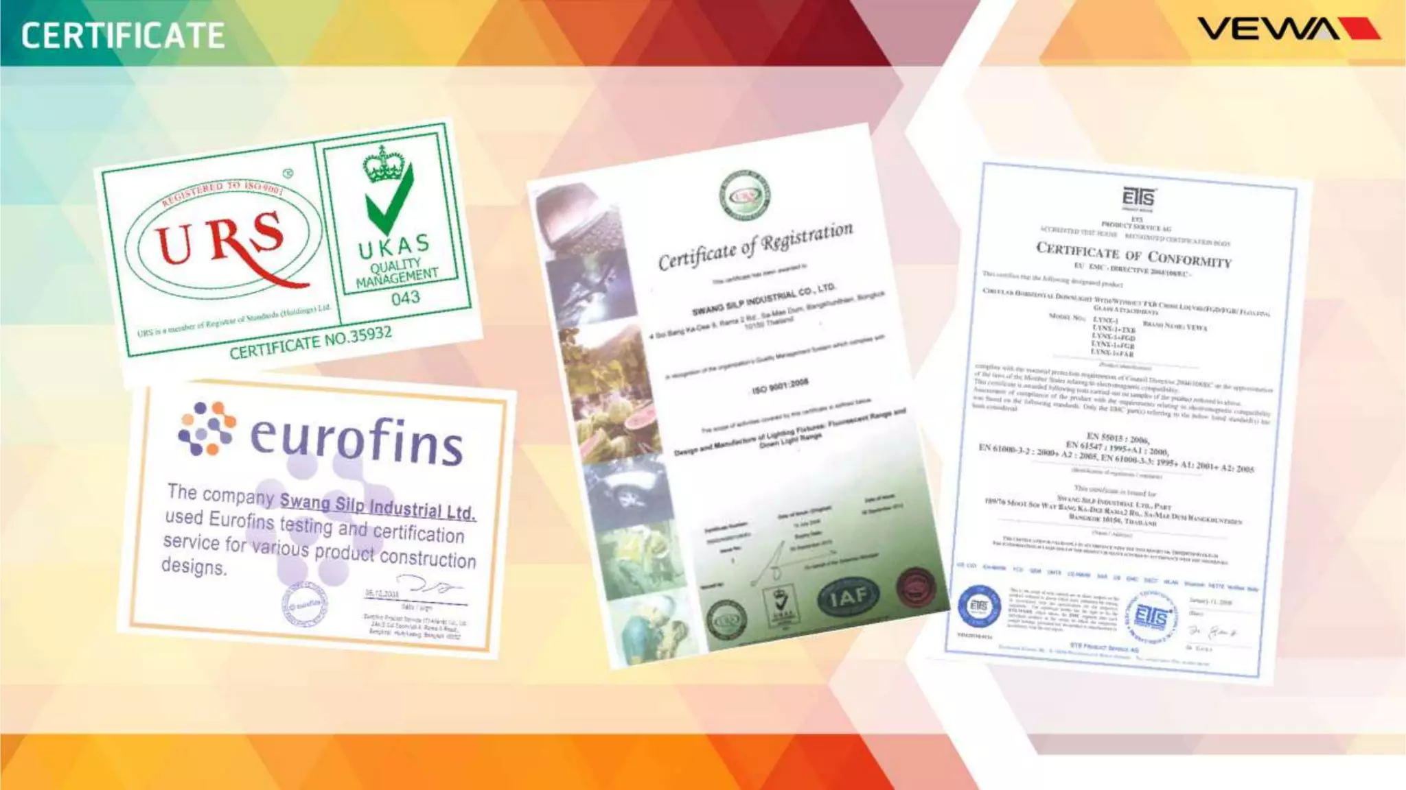 Presentation 2015 new company profile section