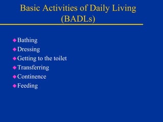 Geriatrics: Assessment in Older Adults Living with HIV | PDF