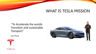 Case study of Tesla Motors.pptx | Automotive Industry | Industries