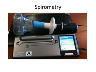 Spirometry 
 